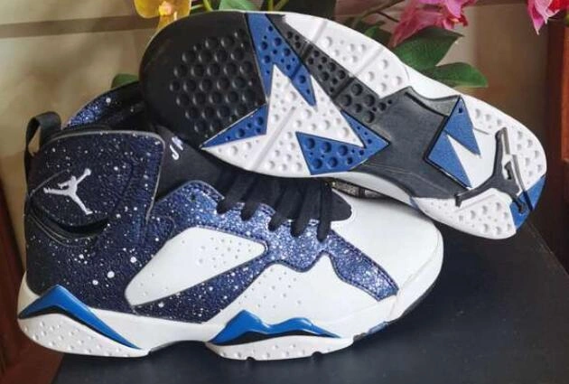 Air Jordan 7 Blue Galaxy