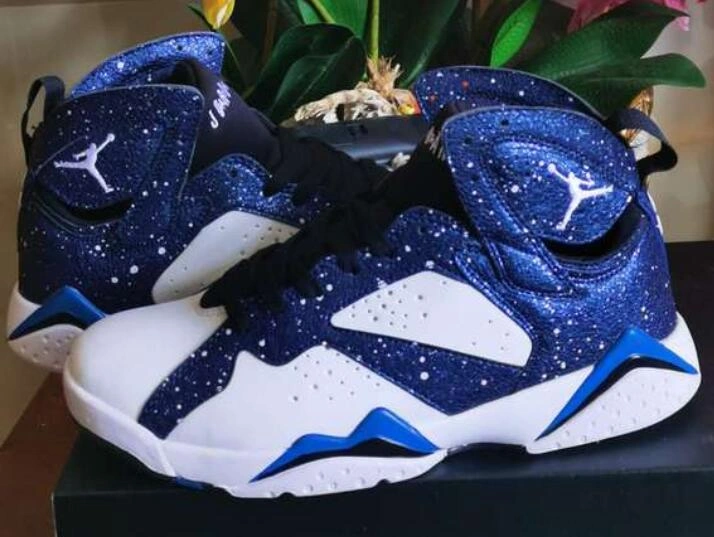 Air Jordan 7 Blue Galaxy