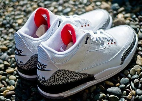 Air Jordan III (3) Retro 88 White Cement