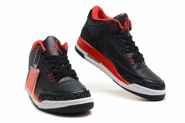 Air Jordan III (3) Retro Black White Red-78