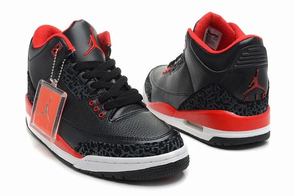 Air Jordan III (3) Retro Black White Red-78