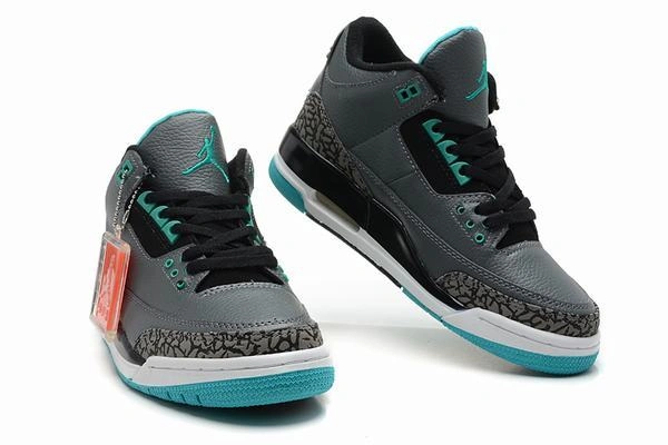 Air Jordan III (3) Retro Grey White Blue-82