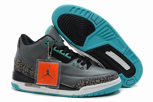 Air Jordan III (3) Retro Grey White Blue-82