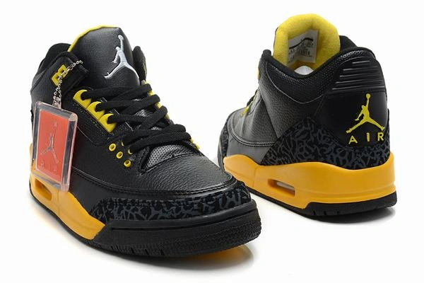 Air Jordan III (3) Retro Red Black Yellow-84