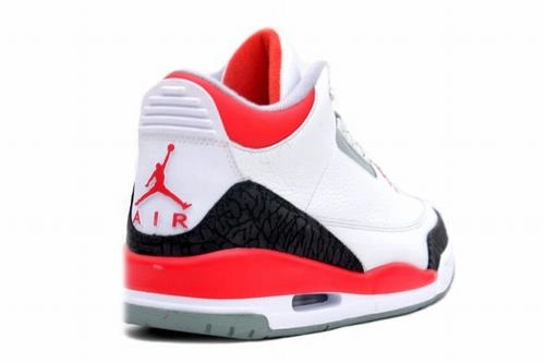 Air Jordan III (3) Retro White Fire Red
