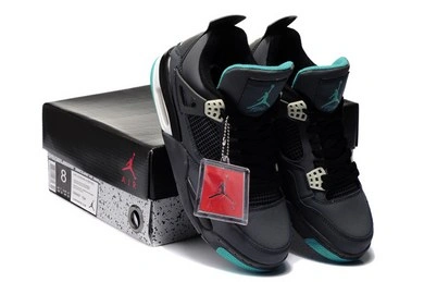 Air Jordan IV (4) News Gray Black Blue White