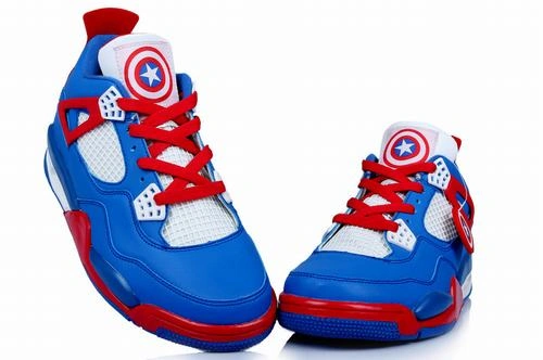 Air Jordan IV (4) Retro Blue Red White