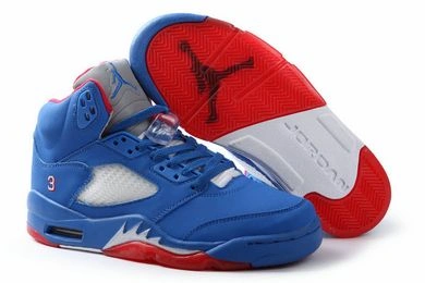 Air Jordan V (5) Retro Blue Gray Red