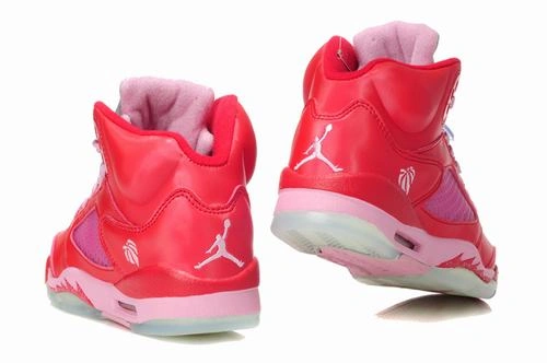 Air Jordan V (5) Retro Women Red Pink-35