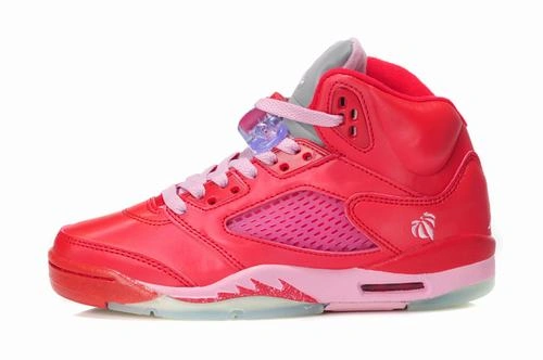 Air Jordan V (5) Retro Women Red Pink-35