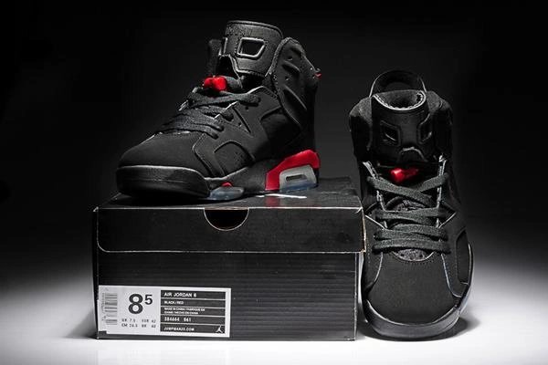Air Jordan VI (6) Retro Black Red-114