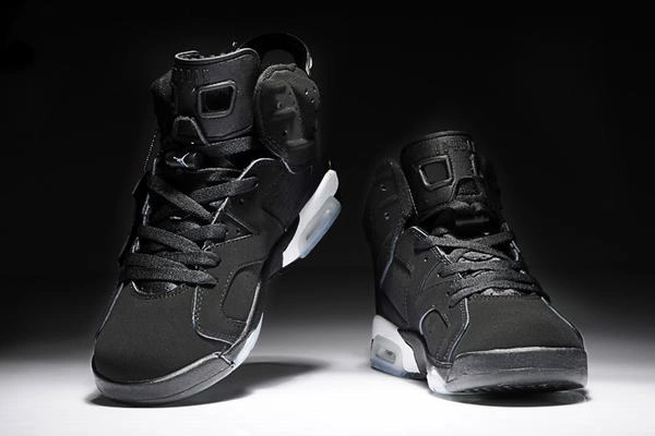 Air Jordan VI (6) Retro Black White-113
