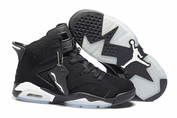 Air Jordan VI (6) Retro Black White-113