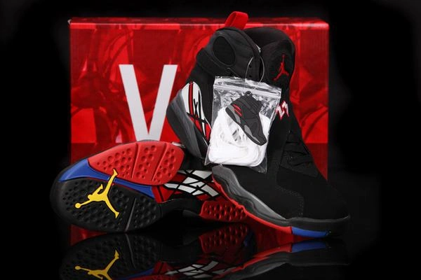 Air Jordan VIII (8) Retro Black White Red-29