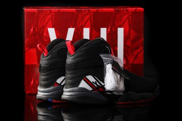 Air Jordan VIII (8) Retro Black White Red-29