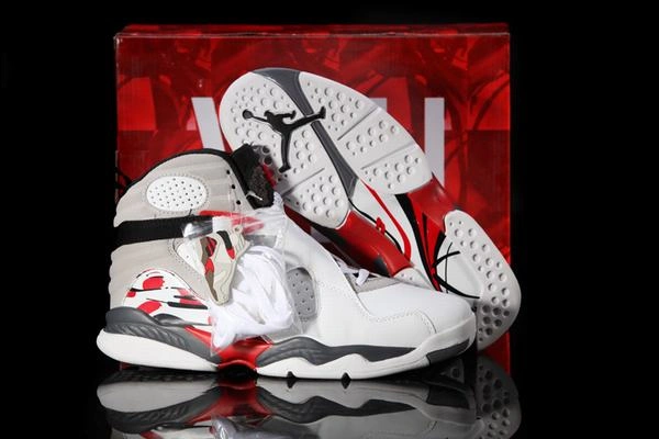Air Jordan VIII (8) Retro White Blue Red Grey-27