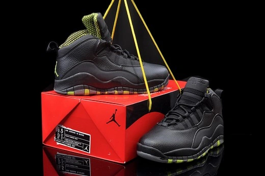 Air Jordan X (10) Retro Black Yellow