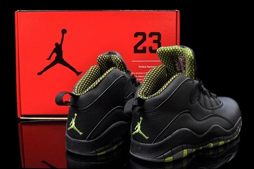 Air Jordan X (10) Retro Black Yellow