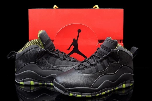 Air Jordan X (10) Retro Black Yellow