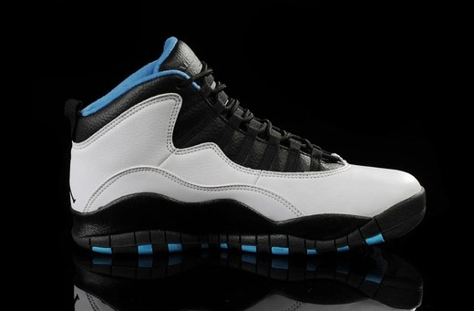 Air Jordan X (10) Retro White Black Blue