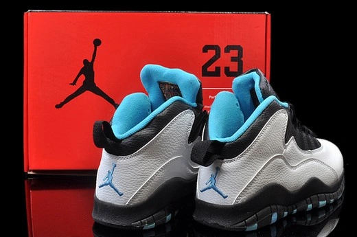Air Jordan X (10) Retro White Black