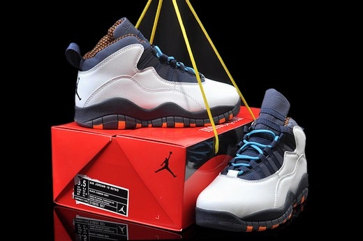 Air Jordan X (10) Retro White Blue