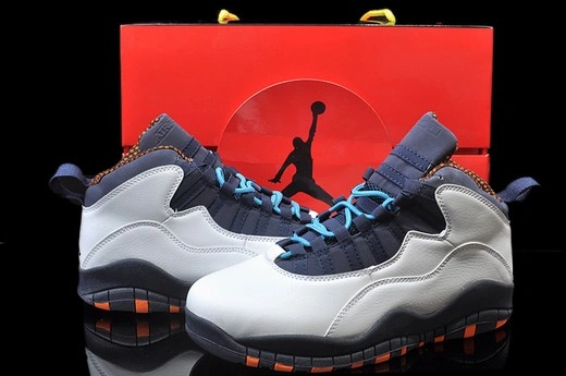 Air Jordan X (10) Retro White Blue