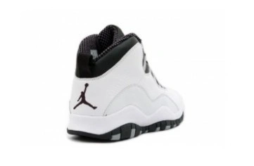 Air Jordan X (10) Retro White Black Light