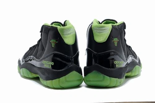 Air Jordan XI (11) Retro Black Green-62