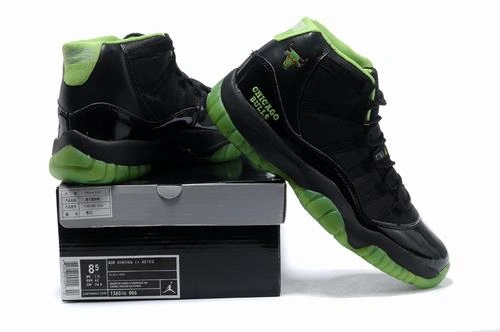 Air Jordan XI (11) Retro Black Green-62