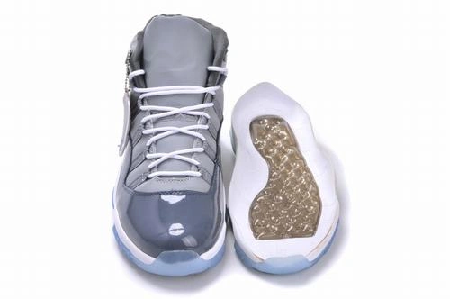 Air Jordan XI (11) Retro Gray White