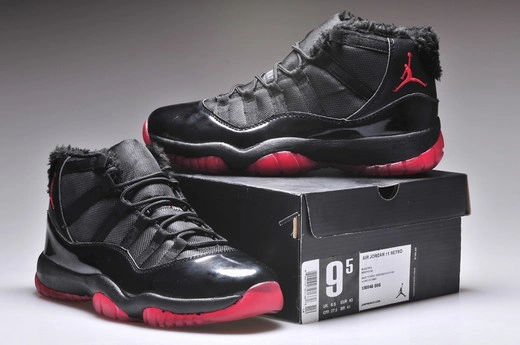 Air Jordan XI (11) Retro fur Black Red