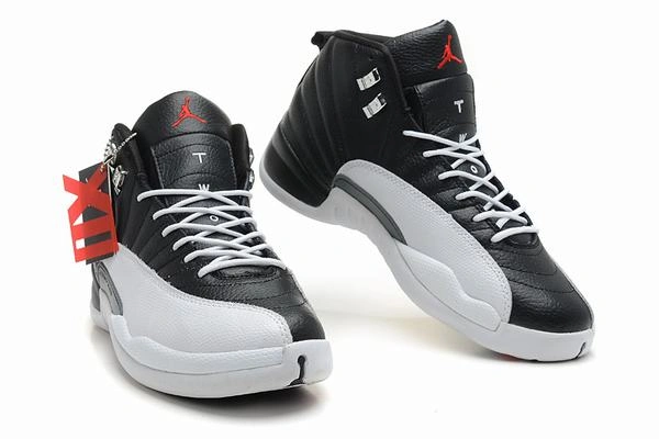 Air Jordan XII (12) Retro Black White-72