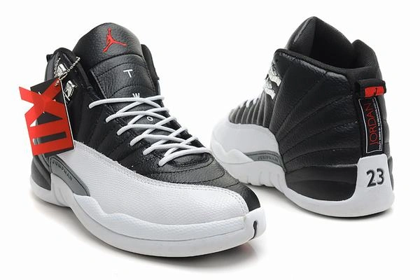 Air Jordan XII (12) Retro Black White-72