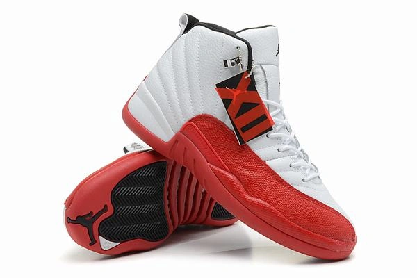 Air Jordan XII (12) Retro White Red-77