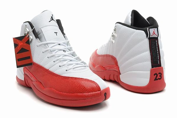 Air Jordan XII (12) Retro White Red-77