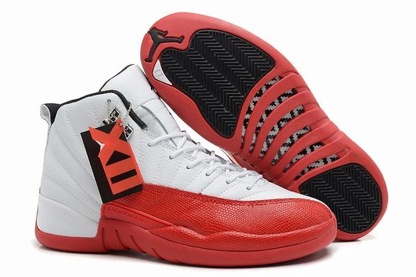 Air Jordan XII (12) Retro White Red-77