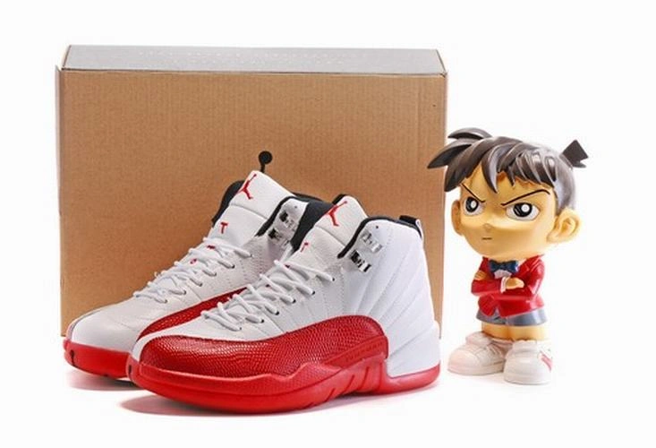 Air Jordan XII (12) Retro White Red
