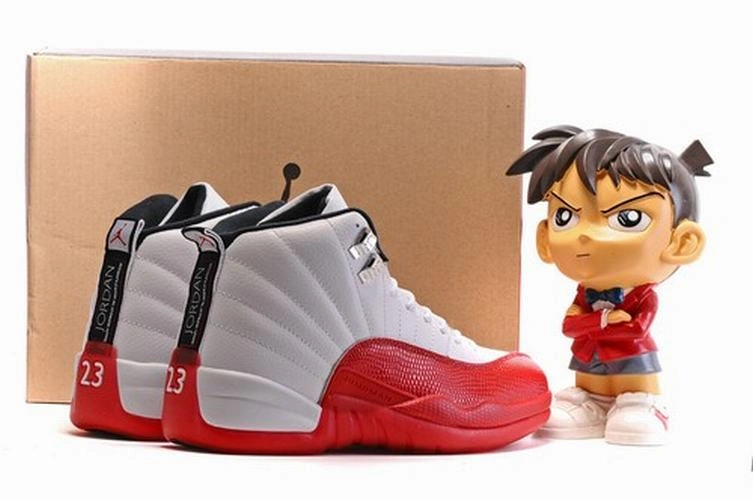 Air Jordan XII (12) Retro White Red