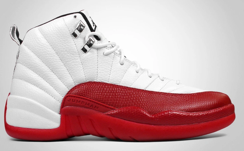 Air Jordan XII (12) Retro White Red