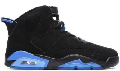 Air Jordans 6 Black Blue-01