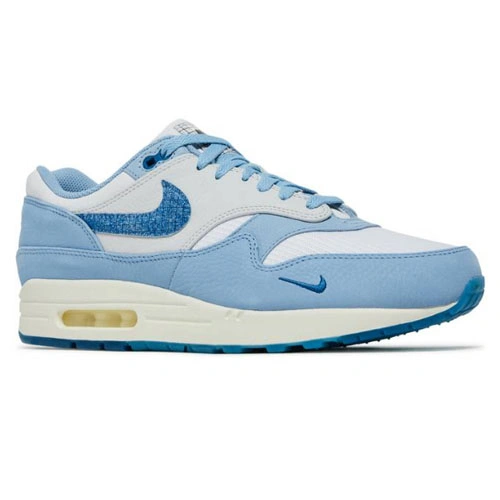 Air Max 1 Premium White Dark Marina Blue