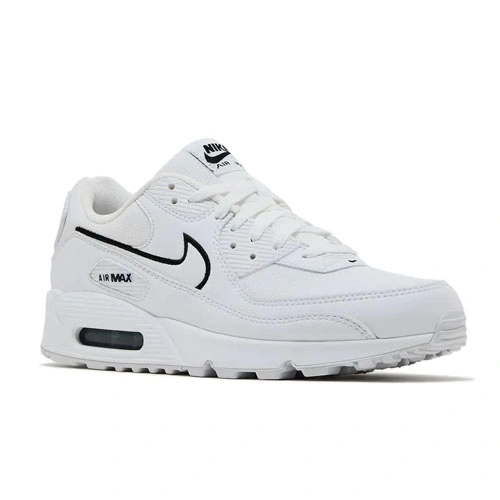 Air Max 90 'White Black Outlined Swoosh'