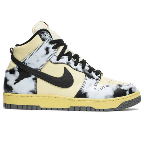 Dunk High 1985 Black Acid Wash