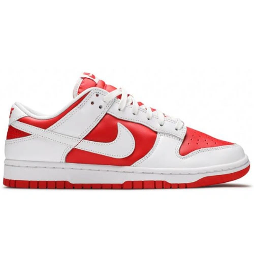 Dunk Low White University Red