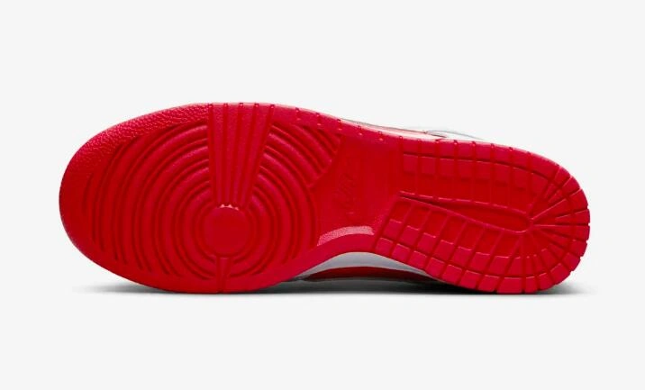 Cheap Dunk Low White University Red