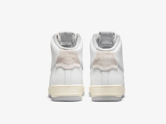 Nike Air Force 1 Strapless White Gray