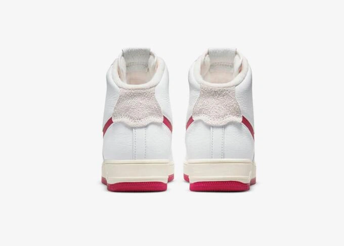 Nike Air Force 1 Strapless White Red