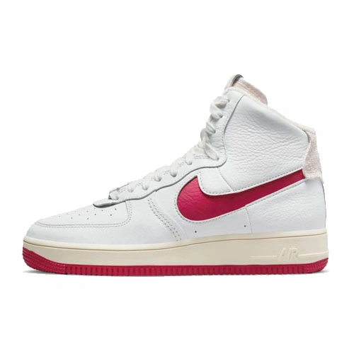 Nike Air Force 1 Strapless White Red