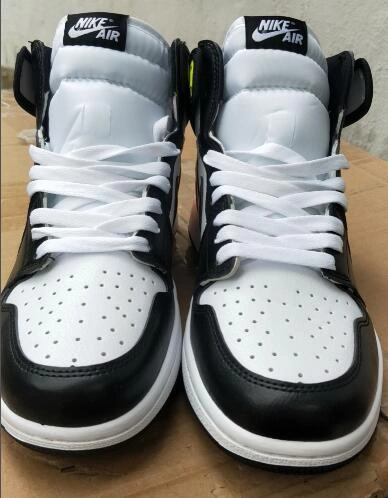 Affordable Nike Air Jordan 1 Black Yellow Orange-1